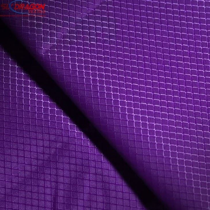 Nylon 210D Ripstop For Outdoor Bags factory