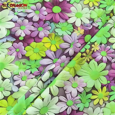 خواتین کے لباس کے ل Cotton کپاس کے منفرد تانے بانے پرنٹس